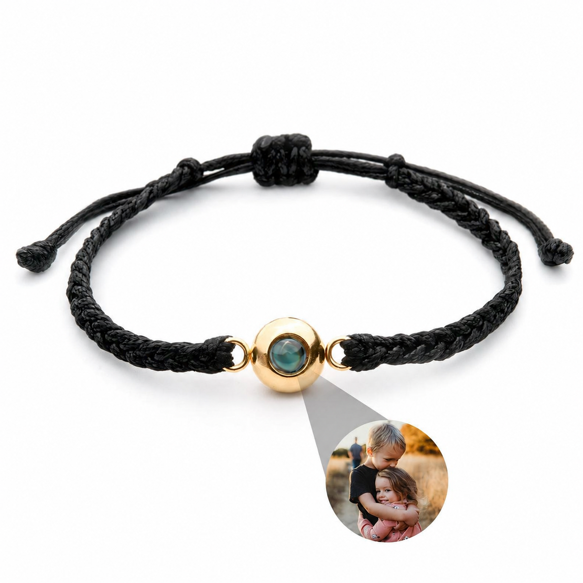 Woven Photo Bracelet