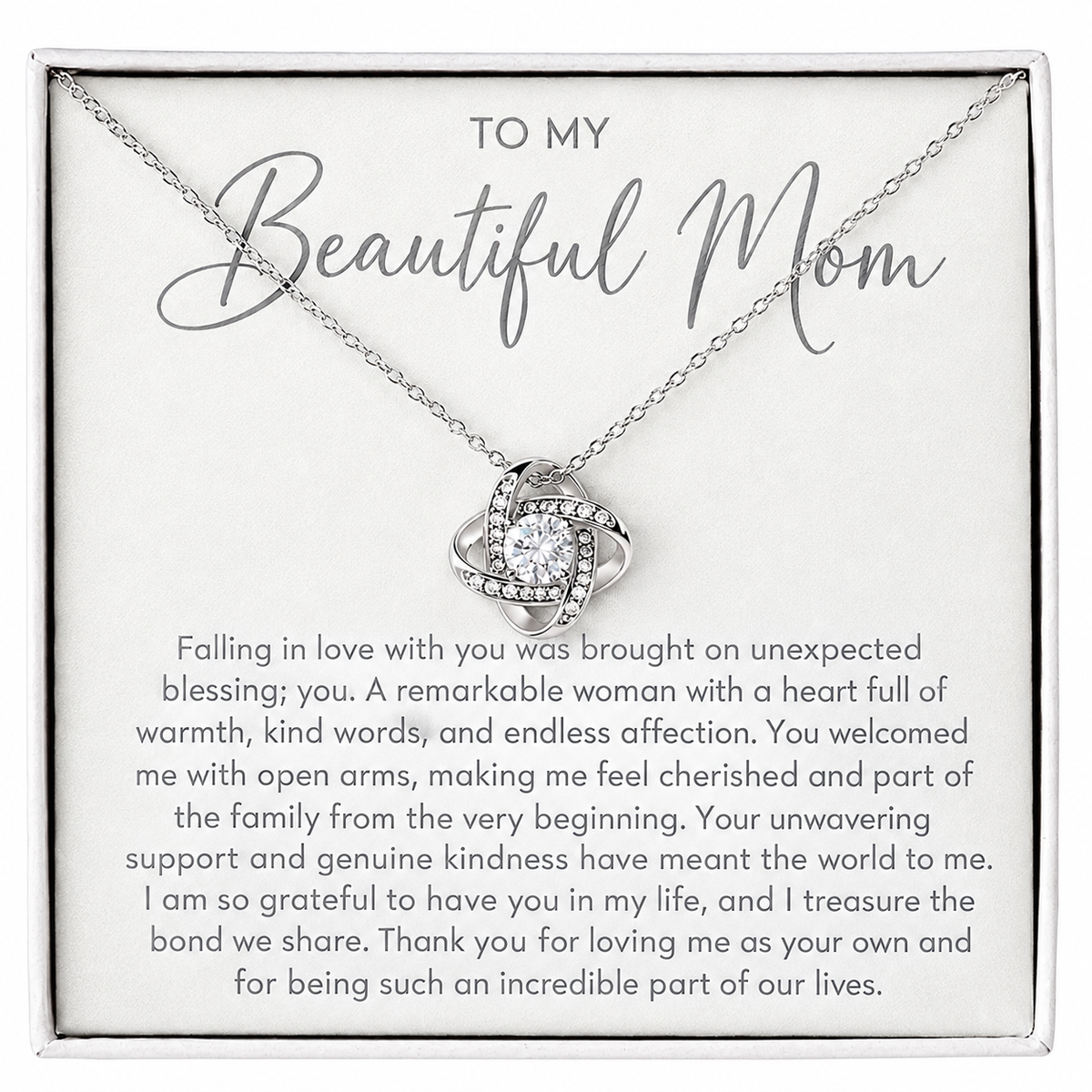 Mother Necklace Gift Set