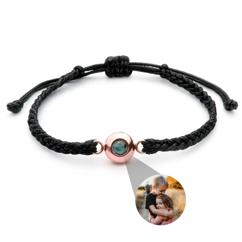 Woven Photo Bracelet