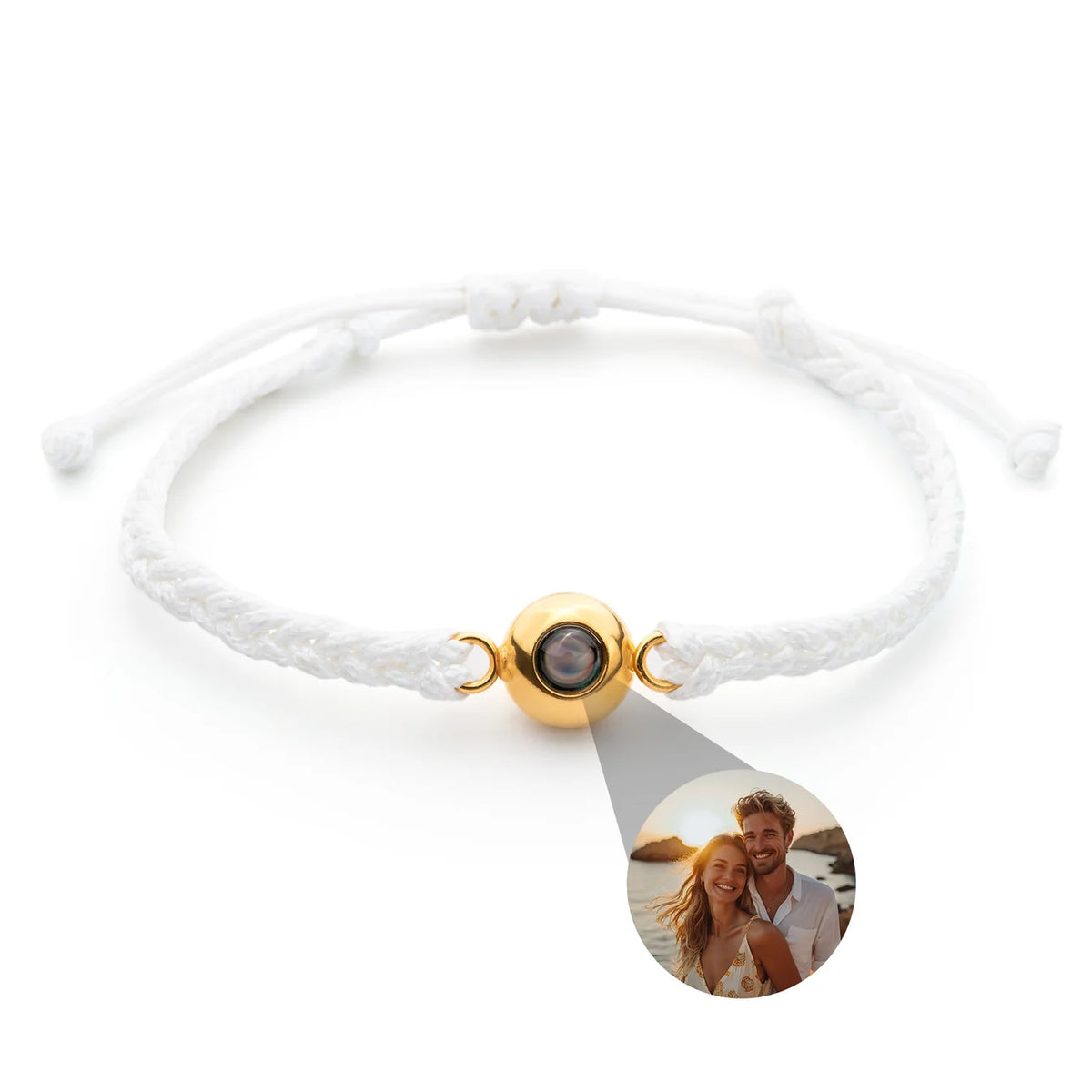 Woven Photo Bracelet