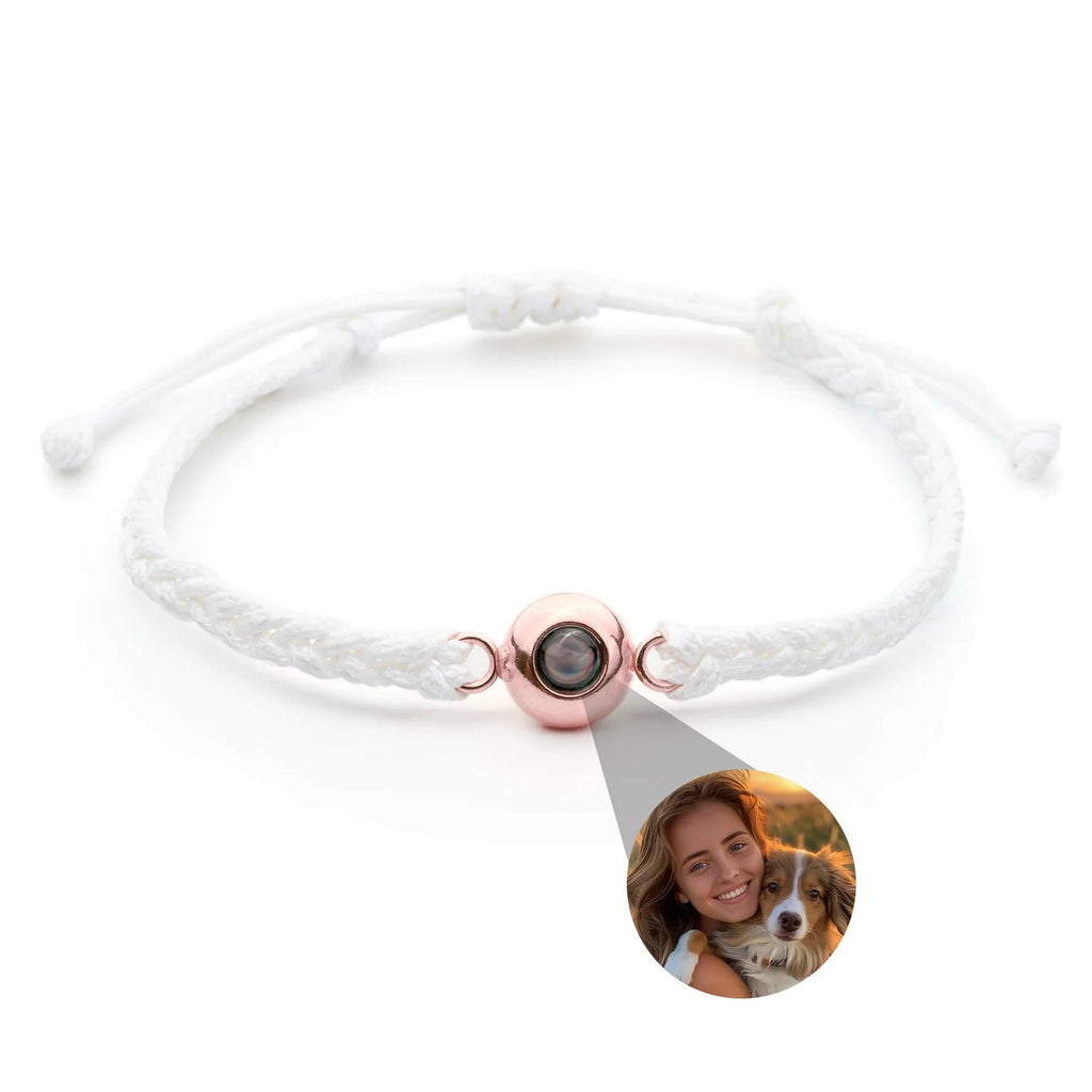 Woven Photo Bracelet