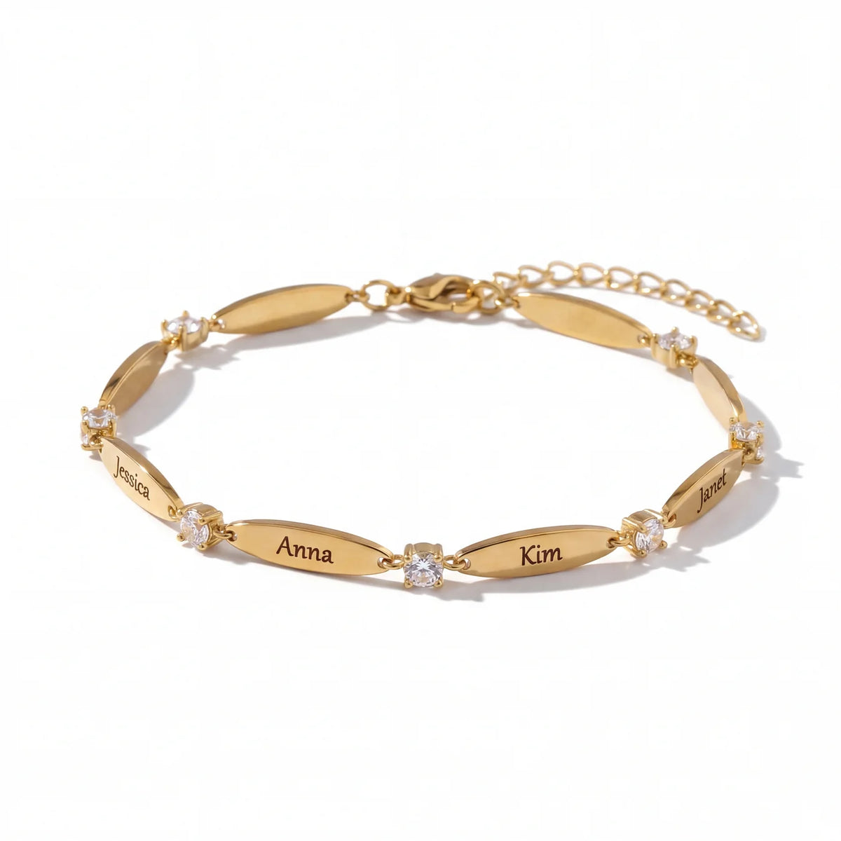 Personalized 6-Name Bracelet