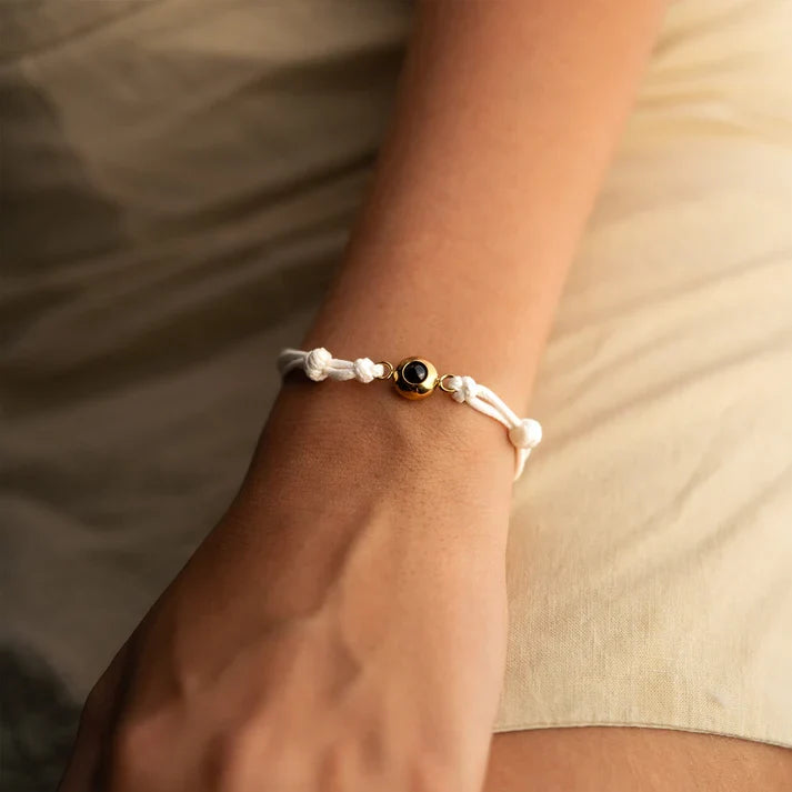 Woven Photo Bracelet